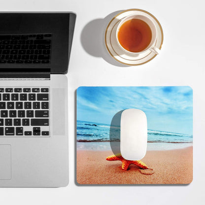 Mauspad Klein Office Mouse Pad Design rutschfest 24x20 cm Ultra-Glatt