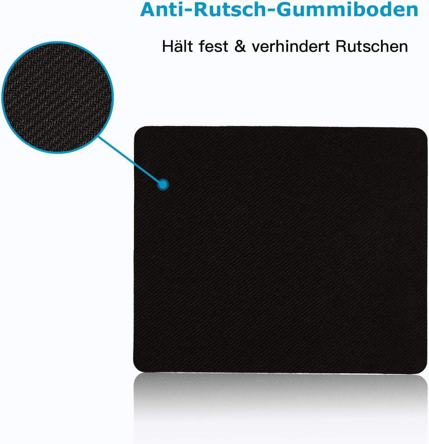 Mauspad Klein 24 x 20 cm rutschfest abwaschbar dünn Office Gaming Home