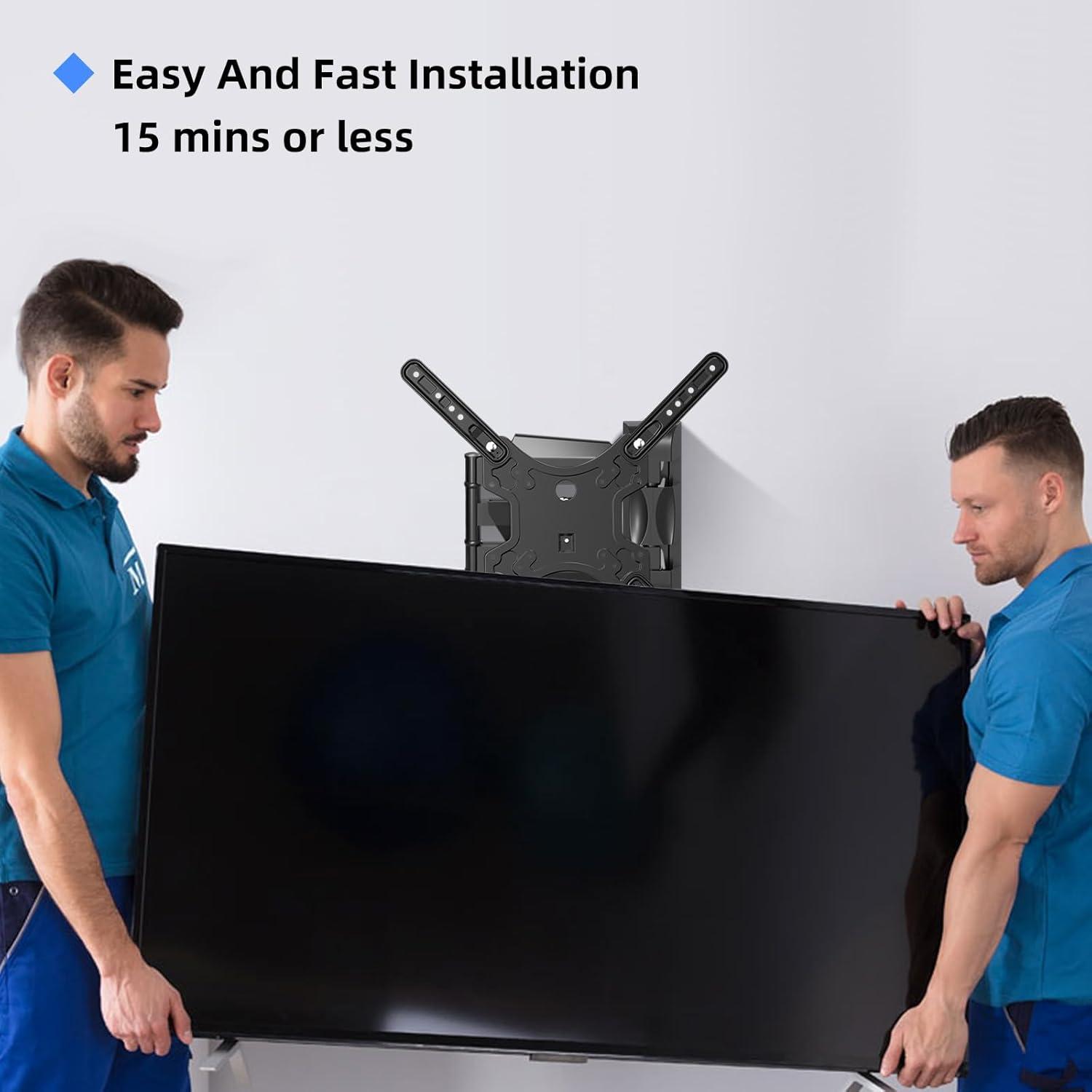 TV Wandhalterung Schwenkbar Neigbar Ausziehbar 32-55 Zoll VESA
