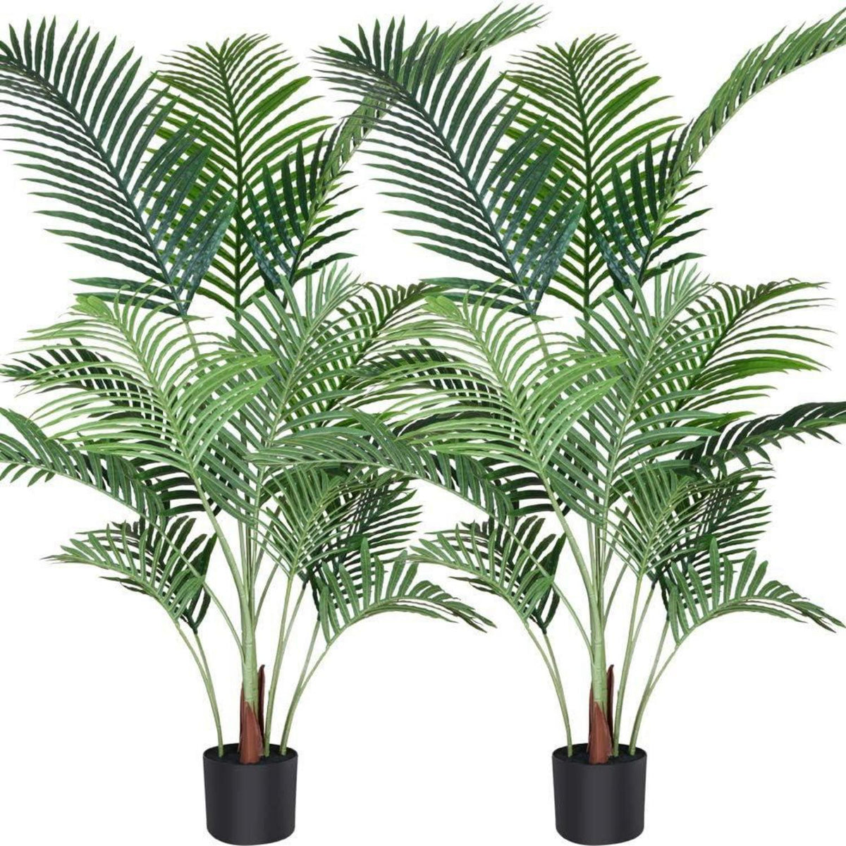 Künstliche Areca Palme 140 cm, 15 Zweige, moderne Dekoration