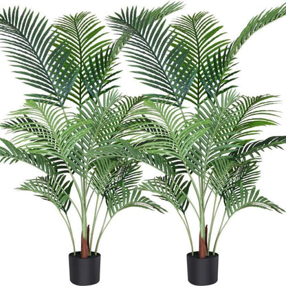 Künstliche Areca Palme 140 cm, 15 Zweige, moderne Dekoration