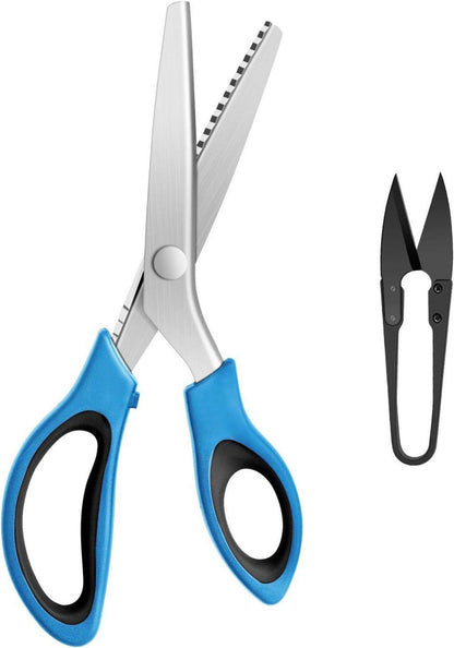 Zackenschere Set inkl. Gezackte Schere Fadenschneider professionell