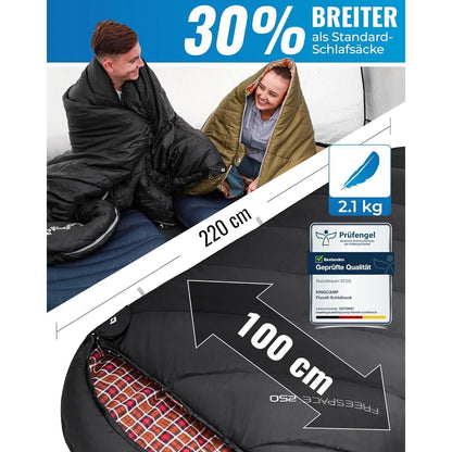XXL Baumwoll-Deckenschlafsack für Erwachsene – Warm & Komfortabel