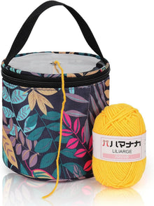Mini Garntasche für Kinder und Anfänger, Strick- und Häkelzubehör