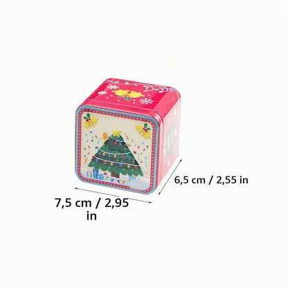 Weihnachtsdosen 8er Set Keksdosen mit Weihnachtsmotiv