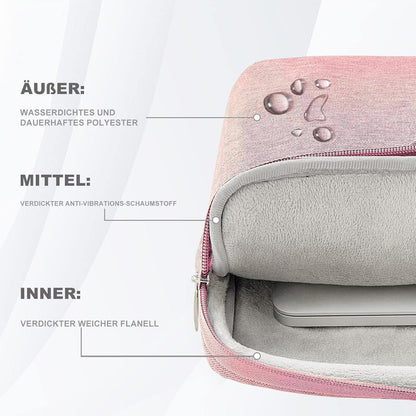 Voova Laptoptasche 15-16 Zoll Wasserdicht Stoßfest