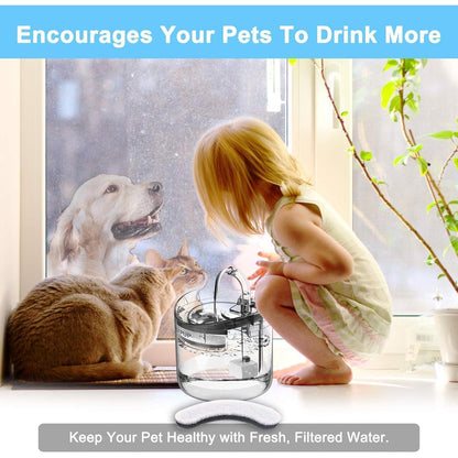 HAPUP Katzenbrunnen Filter Ersatzfilter Aktivkohle 6er Pack