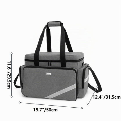 Trunab Notfalltasche Grau mit Trennwänden & Rutschfestem Boden