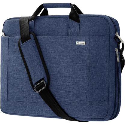 Voova große Laptoptasche 14-16 Zoll Laptop wasserdicht Blau