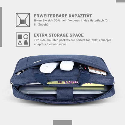 Voova große Laptoptasche 14-16 Zoll Laptop wasserdicht Blau