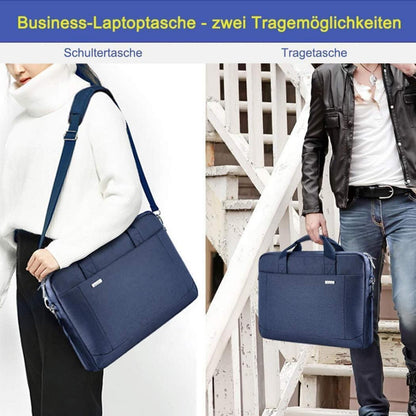 Voova große Laptoptasche 14-16 Zoll Laptop wasserdicht Blau