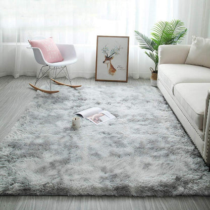 Hochflor Teppich Langflor Flauschig Schlafzimmer Wohnzimmer