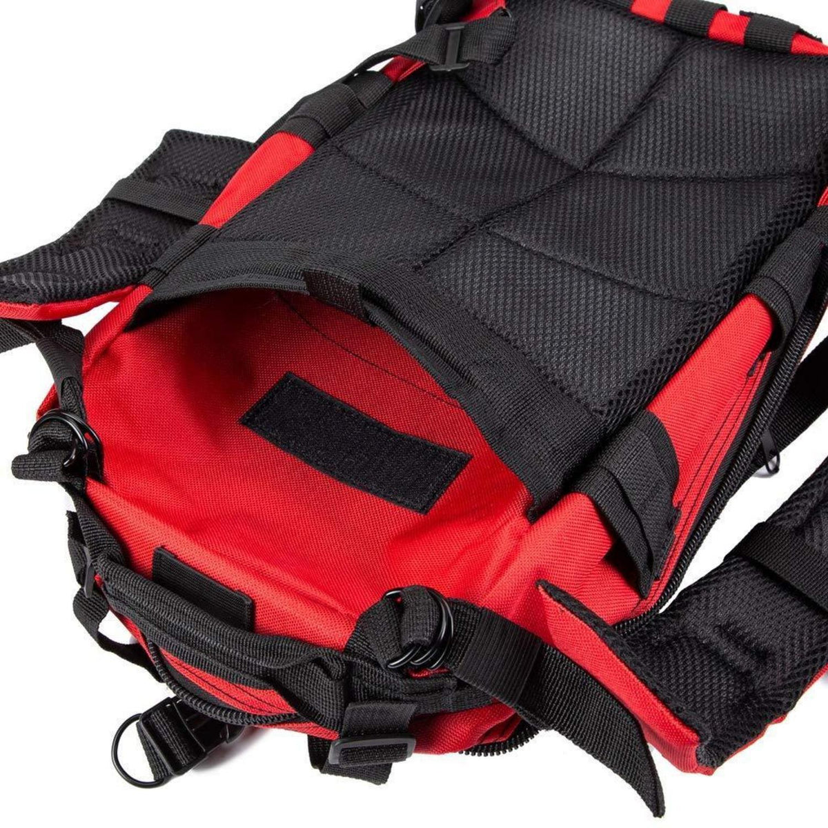 Taktische Erste-Hilfe-Tasche MOLLE EMT IFAK Rucksack Rot