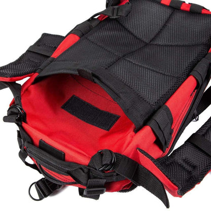 Taktische Erste-Hilfe-Tasche MOLLE EMT IFAK Rucksack Rot