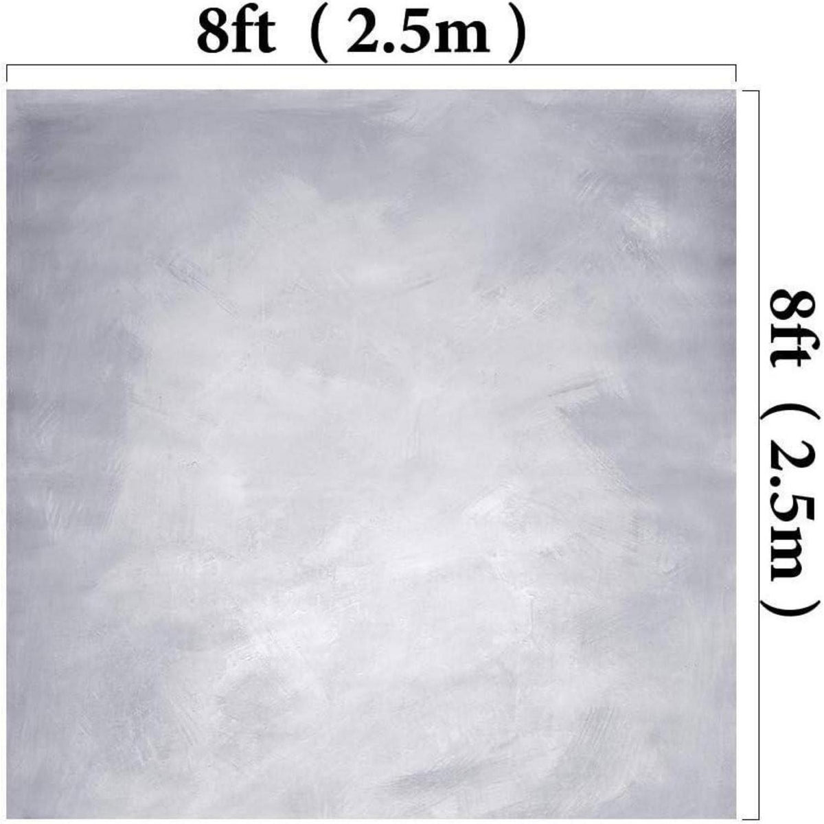 Fotografie Hintergrund Mikrofaser Grau 2,5x2,5m
