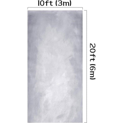 3x6m Grau Fotohintergrund Mikrofaser Textur