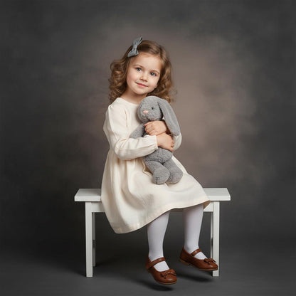 Fotohintergrund 2.5x2.5m Dunkelgrau Mikrofaser Textur
