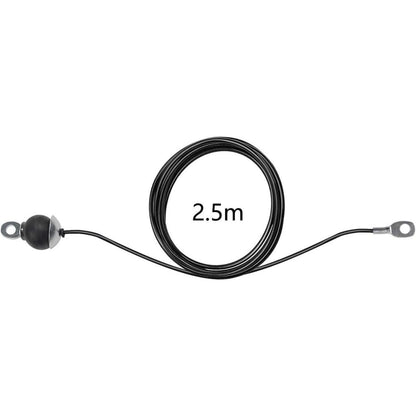 LFJ Gym Kabel Draht Fitness Stahlseil Latzug Kabelzug 2,5m