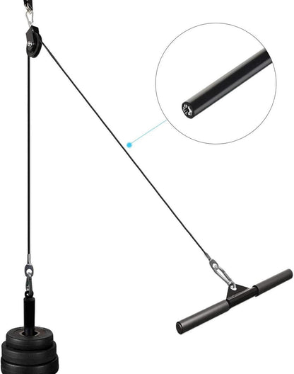 LFJ Gym Kabel Draht Fitness Stahlseil für Latzug Kraftstation 1,5m