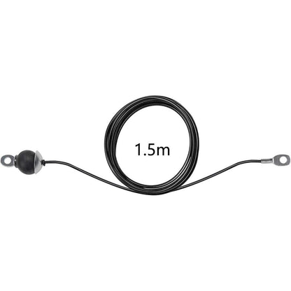 LFJ Gym Kabel Draht Stahlseil für Latzug Fitnessgerät 1,5m