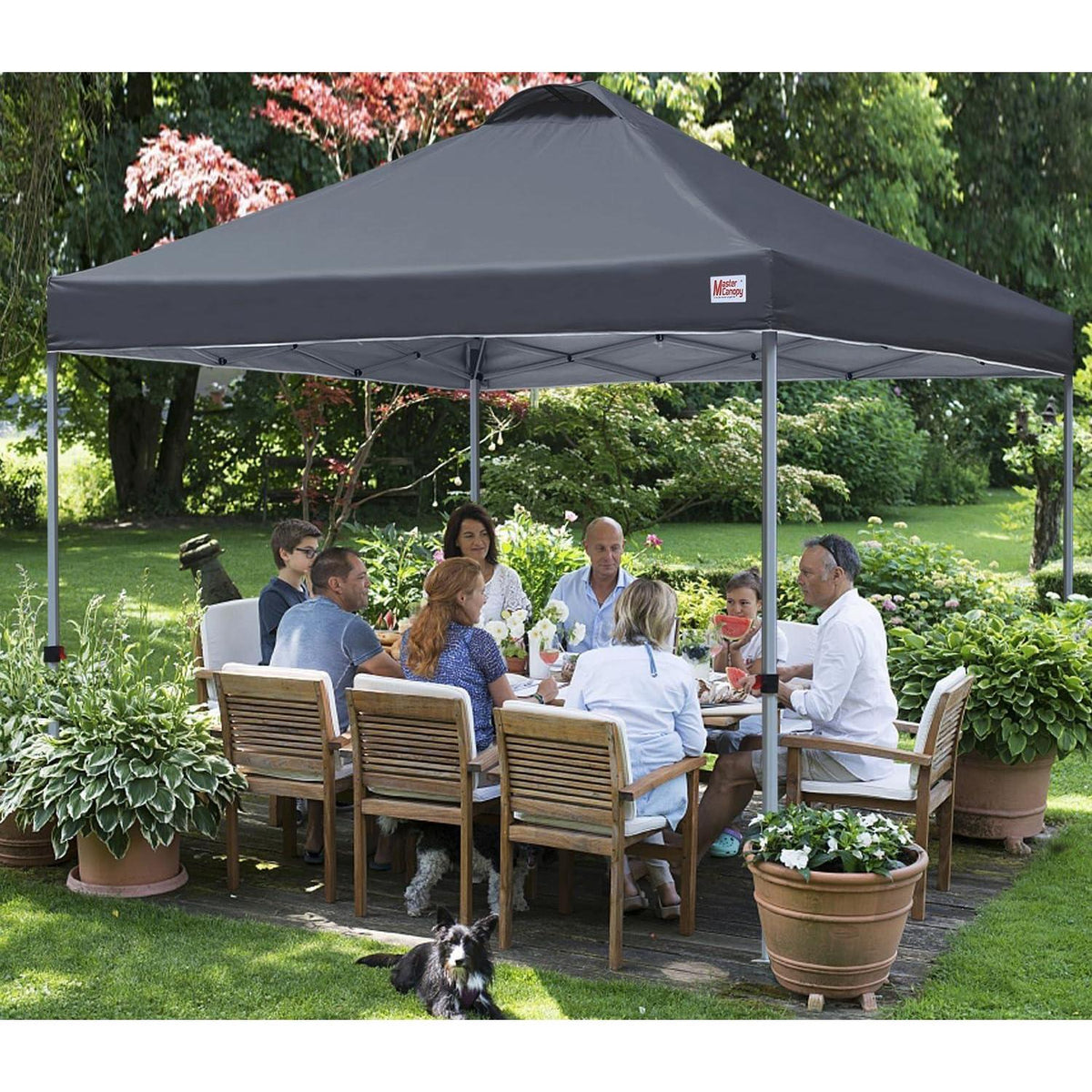 Pop-up Pavillon 2,5x2,5m – Schnellaufbau, Höhenverstellbar & Wasserabweisend