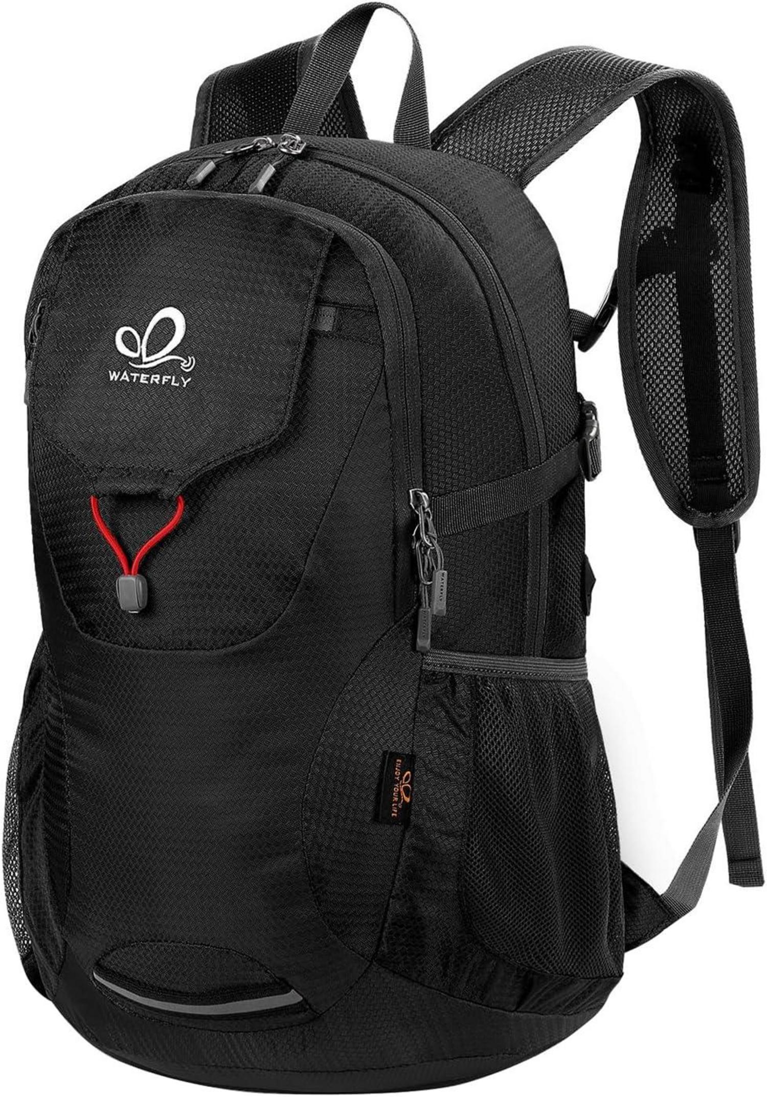 Ultraleichter Faltbarer Wanderrucksack mit Nassfach 30L