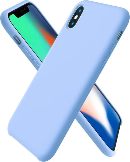 iPhone XS Max Silikon Case Flüssig Ultra Dünn Schutz 6,5 Zoll