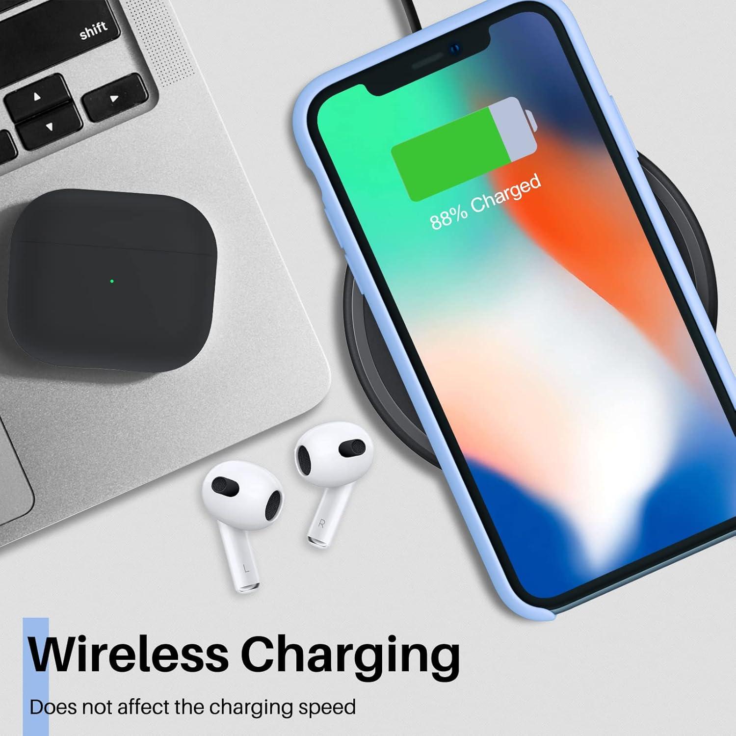 ORNARTO iPhone XS Max Silikon Case - Ultra Dünn Flüssig Handyhülle - Schutz 6,5