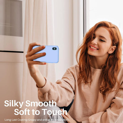 iPhone XS Max Silikon Case Hülle Ultra Dünn Schutz Flüssig Silikon