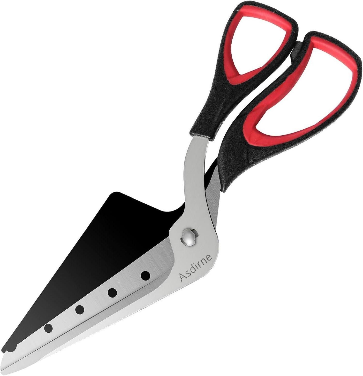 Pizzaschere mit scharfer Edelstahlklinge, Küchenschere 27CM