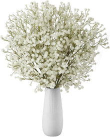 10er Set Künstliches Schleierkraut Gypsophila Blumenstrauß Deko