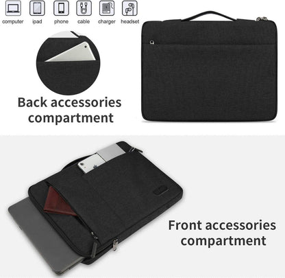 Laptophülle 13-14 Zoll stoßfest wasserdicht für Laptop MacBook Air/Pro HP Dell