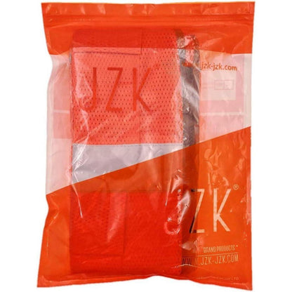 Warnweste Mesh mit Taschen und Reißverschluss, Orange, 3XL