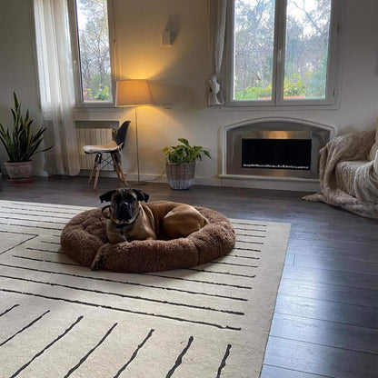 Orthopädisches Hundebett XXXL – Waschbar & Kuschelig