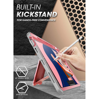 iPad Air 4 (2020) Hülle mit Ständer & Pencil Halter (Rosa)
