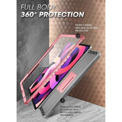 iPad Air 4 (2020) Hülle mit Ständer & Pencil Halter (Rosa)
