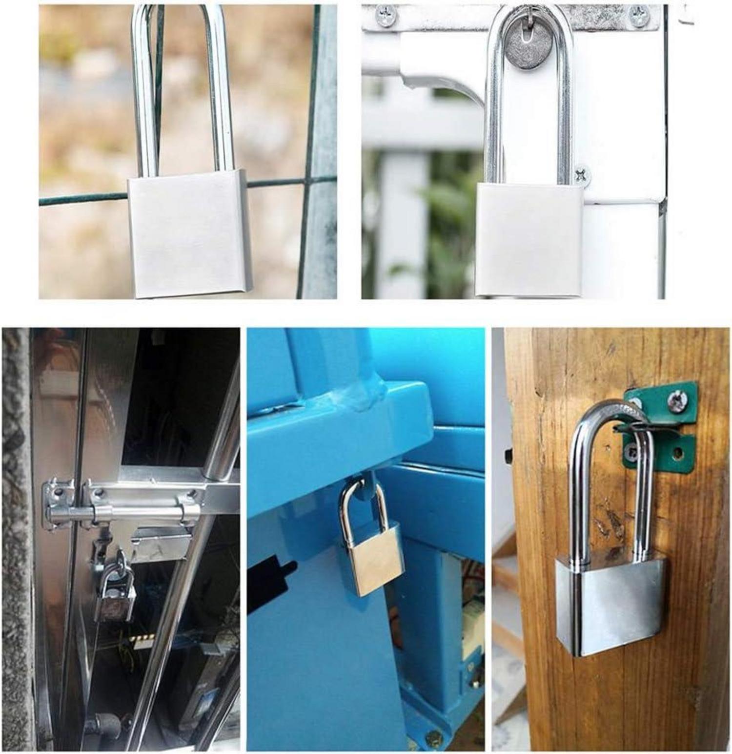 Vorhängeschloss Lamondre 40mm Schlösser mit Schlüssel Bügelstärke 6.5mm Schutz