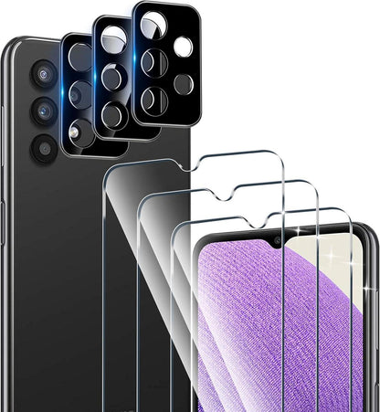 Panzerfolie für Samsung Galaxy A32 5G/M32 5G mit Kamera Schutzfolie