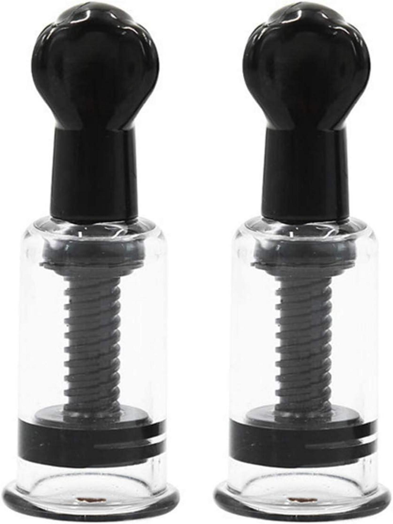 2 stk Nippelsauger & 4 stk Magnetische Nippelklemmen Brust Stimulation