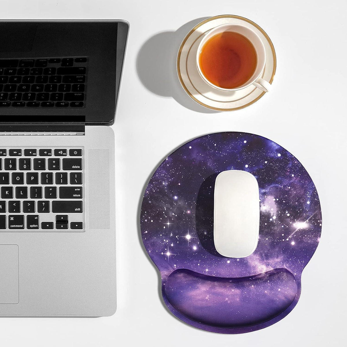 Ergonomisches Mauspad mit Handauflage, rutschfest, für Büro & Gaming