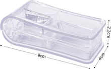 Tablettenteiler für Große und Kleine Tabletten - Transparent