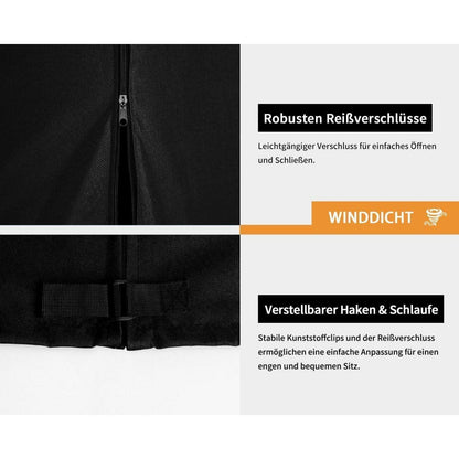 Dokon 3-Sitzer Hollywoodschaukel Abdeckung Wasserdicht 600D