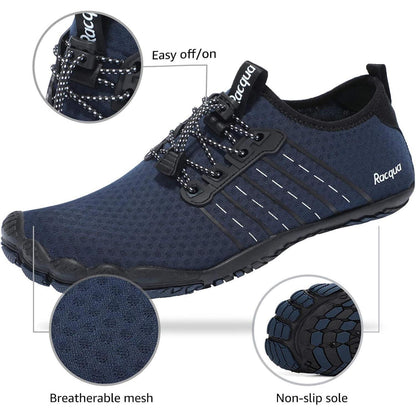 Aqua Schuhe Herren Damen Barfuß Wasserschuhe Blau