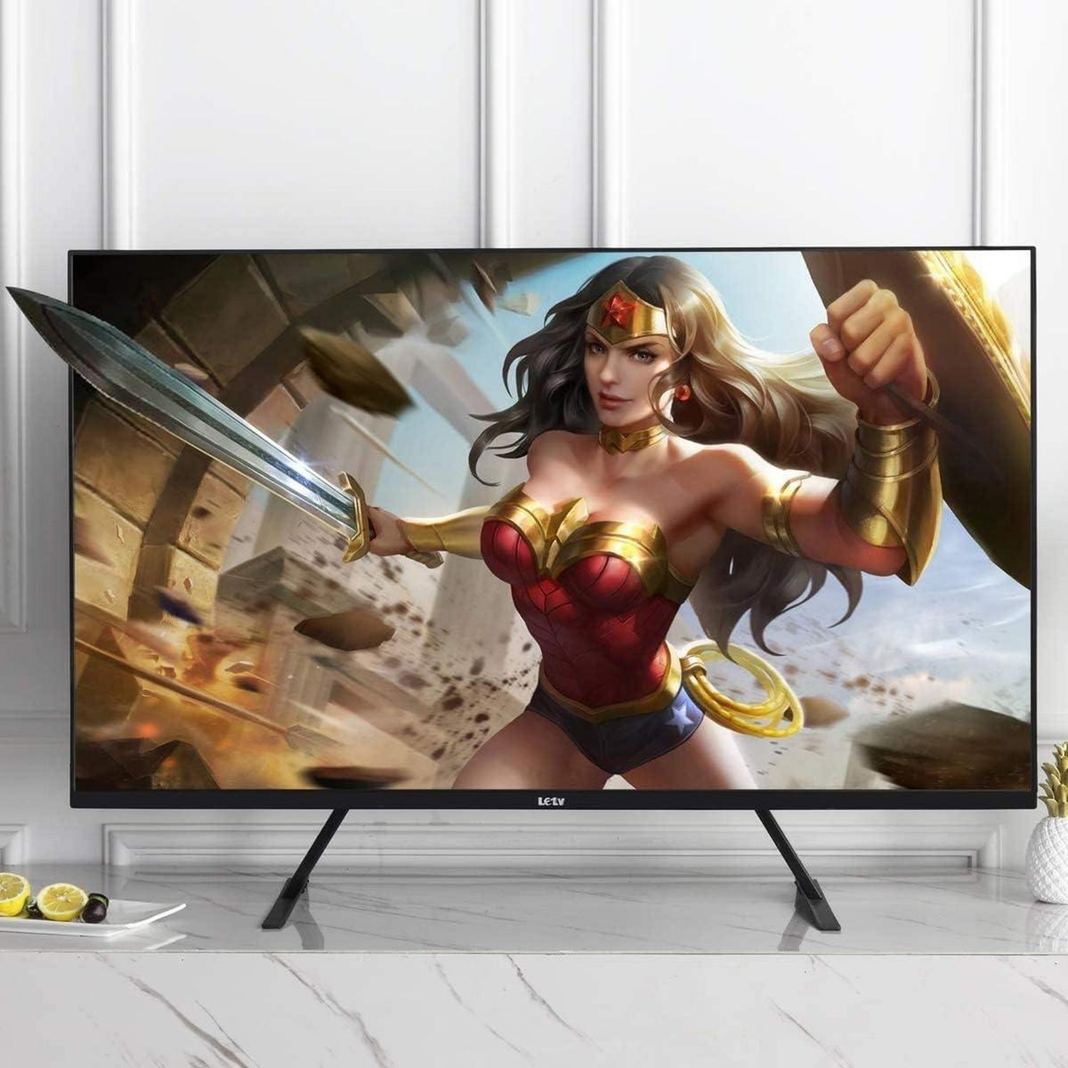Universal TV Standfuß Höhenverstellbarer Ständer 22-65 Zoll