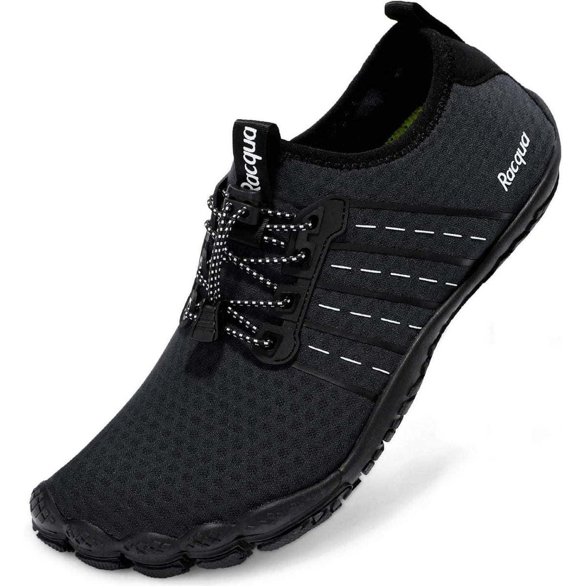 Aqua Schuhe Herren Damen Barfuß mit Drainage für Outdoor & Wassersport