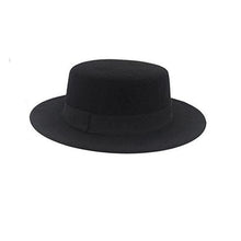 Schwarzer Fedora Hut – Klassisch & Elegant