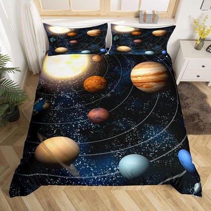 Galaxy Bettwäscheset Sternenhimmel Nebel Bettdecke 200x200