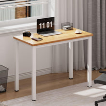 Kleiner Computertisch 80x40 cm | Kompakter PC-Schreibtisch