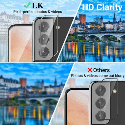 LK TPU Displayschutzfolie für Samsung Galaxy S21 und S21 5G - Blasenfrei, HD, Anti-Fingerabdruck