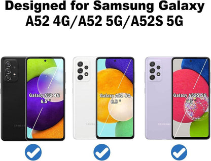 Panzer Schutz Glas Samsung Galaxy A52 4G/5G/A52S 5G, 9H